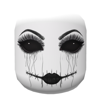 Halloween sinister face