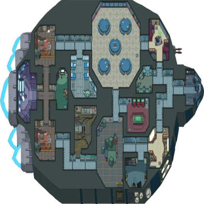 Skeld map for reference