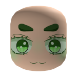 Face fofa verde 
