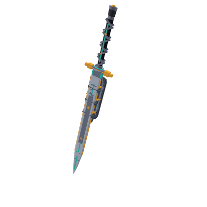 Amber Teal Sword