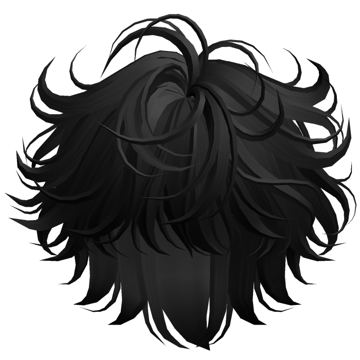 Wispy Spikey Boy Swirls Black