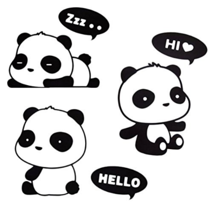 cute panda Roblox decal