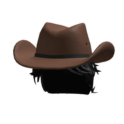 Messy Hair + Cowboy Hat