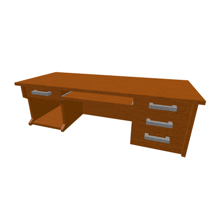 Brown desk