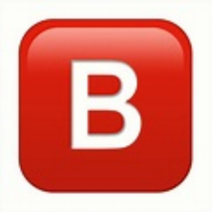 B Emoji Meme Roblox decal