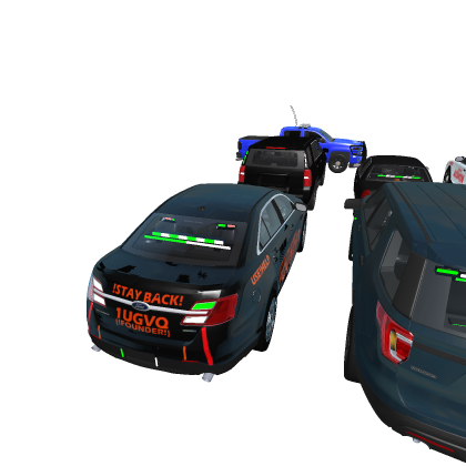 admin cars and vest