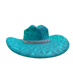 Sparkley Teal Cowboy Hat
