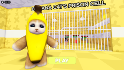 🍌 BANANA CAT S PRISON RUN! (Obby)