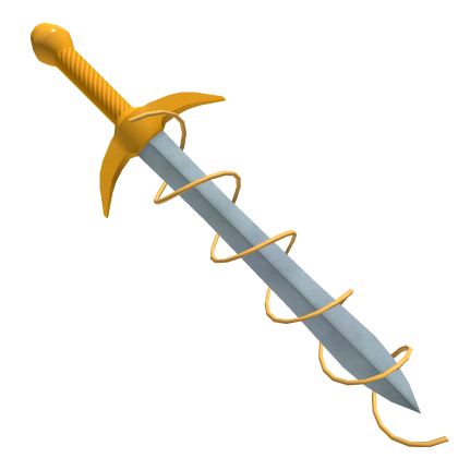 Gold Coiled Sword (PBR) thumbnail