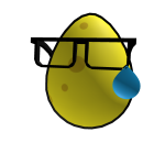 Sponge Nerd Egg