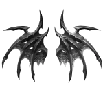 Draco Silver Wings Of Knight