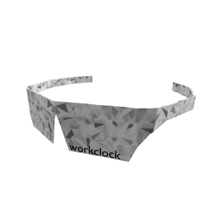 [⏳LIMITED] White Sparkle Workclock Shades
