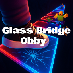 Glass Bridge Parkour (OBBY)!!