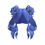 Monstercorn ChompChomp Blue Hair w/ Bow - RBCs