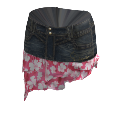 Vintage Designer Skirt | Red thumbnail