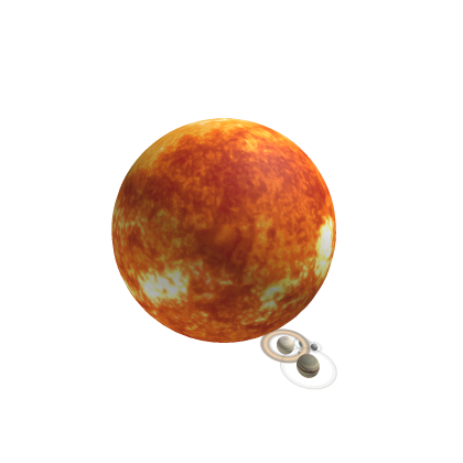 To-Scale Solar System with dwarf planets