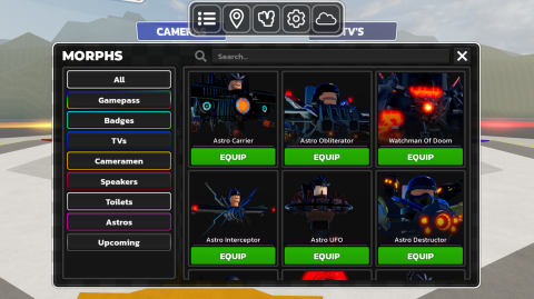 Morph Menu