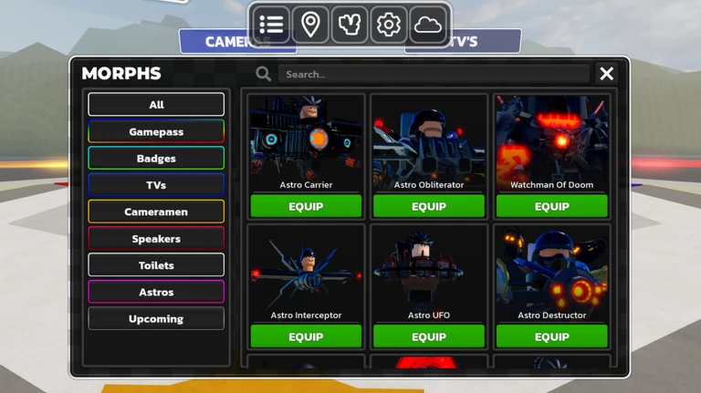 Morph Menu