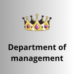 DK - Department Of Management
