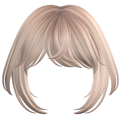 Natural Bangs(Platinum Blonde) Roblox item