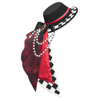 Red Ruby Gothic Ouji Hat