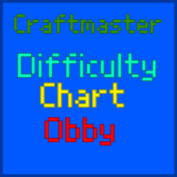 CraftMaster Difficulty Chart Obby