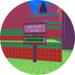 Very Big Donation Sign