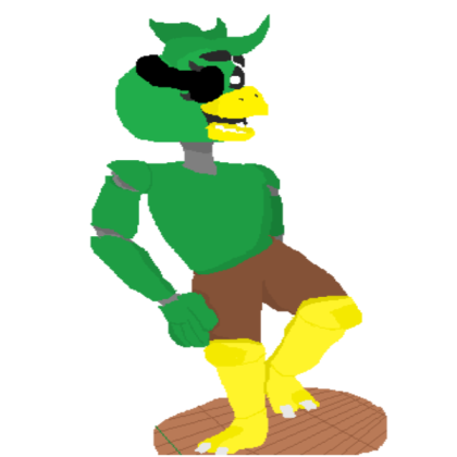 Polly the Parrot drawing2 Roblox decal