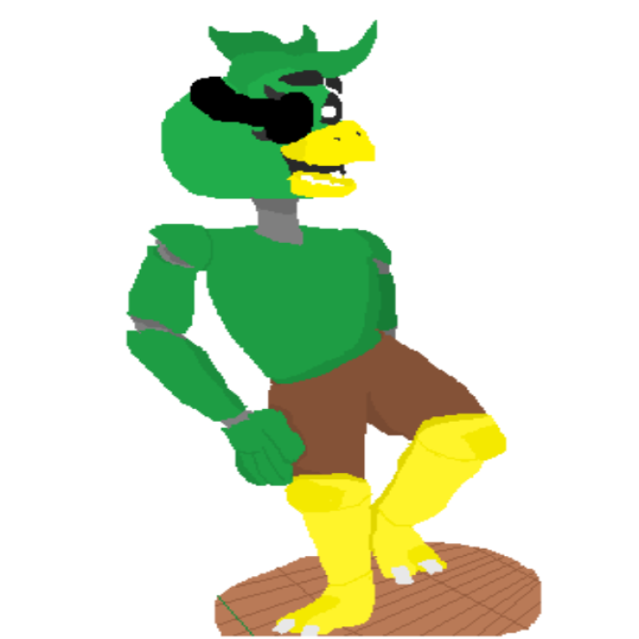 Polly the Parrot drawing2 Roblox decal