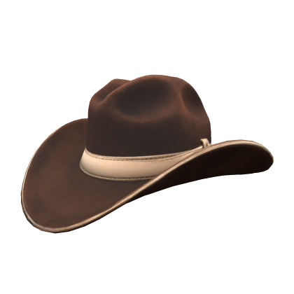Brown and Cream Cowboy Hat
