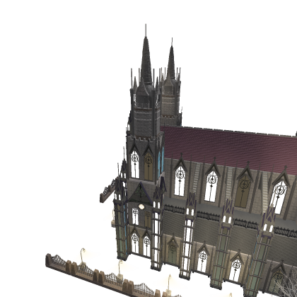 Advanced Gothic Roblox Cathedral Building Pack