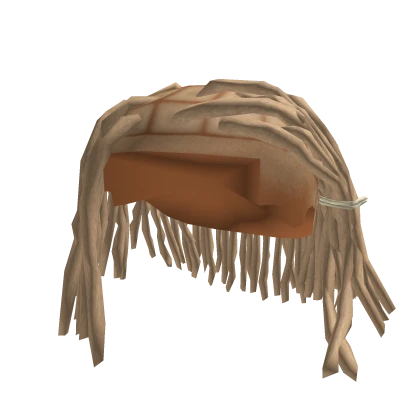 Side Tied Blonde Locs V1 Roblox item render