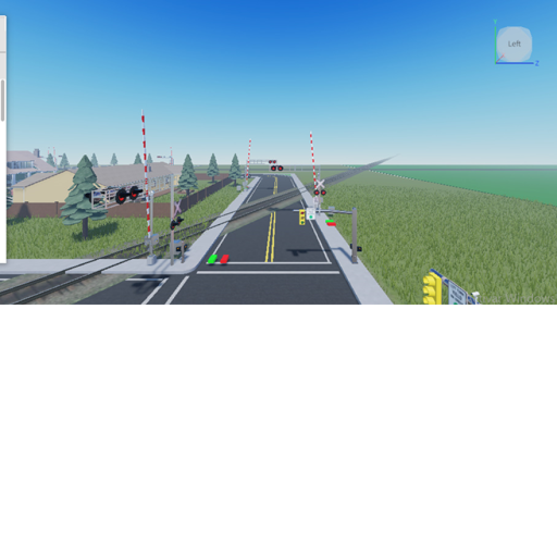 Suburban train crossings