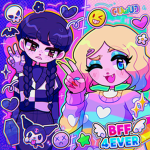 Enid and Wednesday fan group!