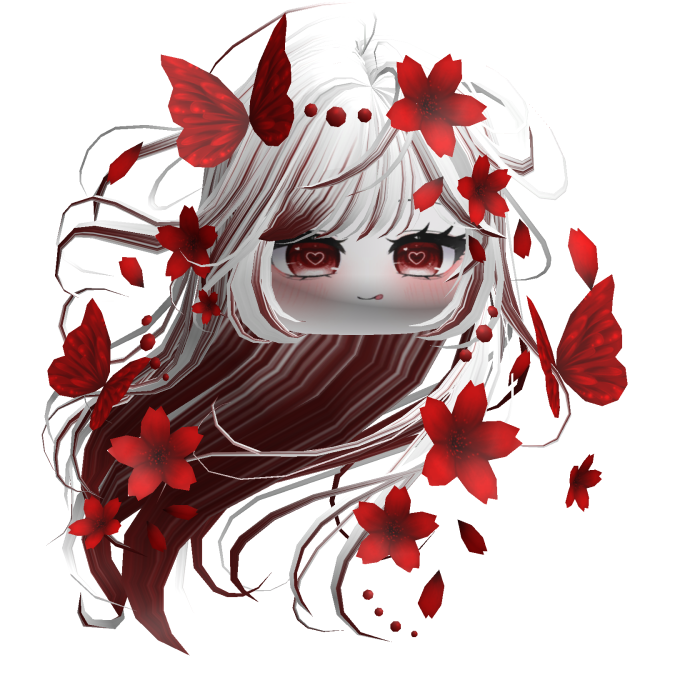 Mystical Sakura Windy Hair (White)