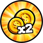 2x Coins!