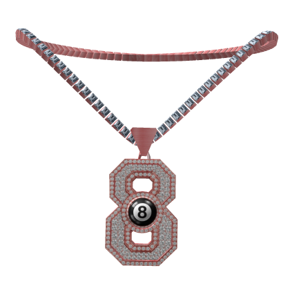 8 Ball Rose Gold Tennis