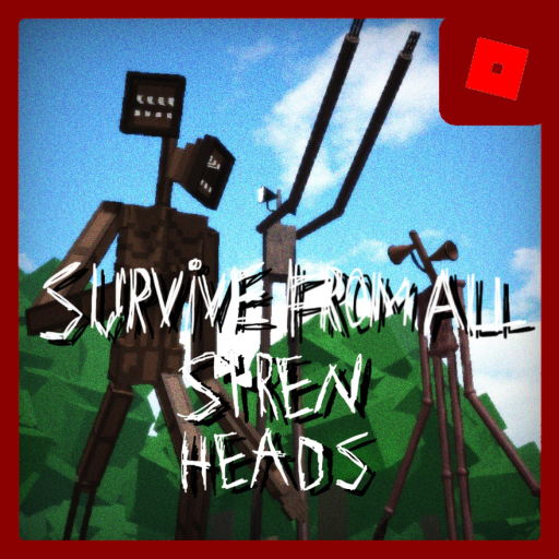 Survive from all Siren Heads official Roblox game thumbnail