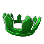 Green Cartoony Crown