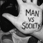 man vs society