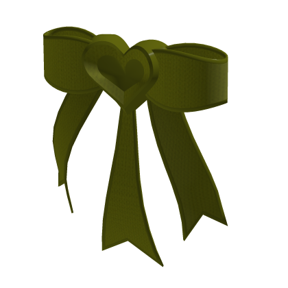 Olive Coquette Bow for Korblox