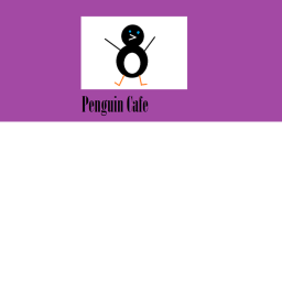 Penguin Cafe (snow was added)