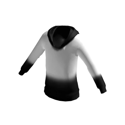 Black and white hoodie roblox sale