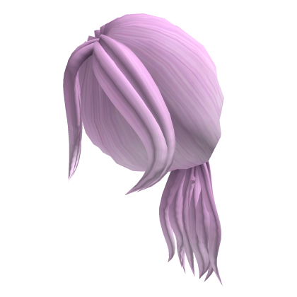 Pastel Pink Ponytail Girl Hair Roblox item