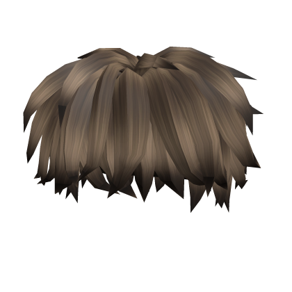 Messy Brown Boy Hair Roblox item