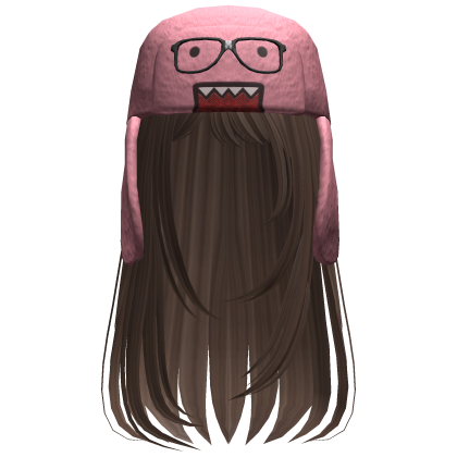 Domo Long Girl Hair Brown