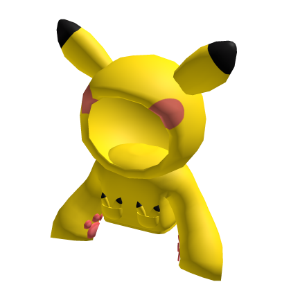indie yellow Cutesy crop hoodie thumbnail