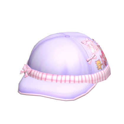 ♡ ꒰ cute purple mezzo bow beret hat ꒱ ♡