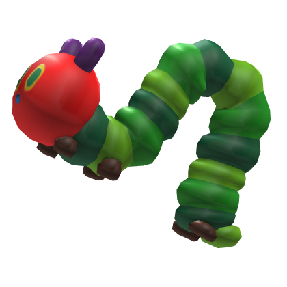Hungry Igari Caterpillar Crawling up Head 