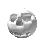 Ghostly Pumpkin Head